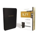 Kjv Deluxe Reference Bible Giant Print Imitation Leather Black Red Letter Edition Leather Fine Binding