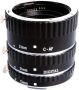Ommlite C-af-a Auto Focus Metal Macro Extension Tube Set For Canon Eos Ef Ef-s Slr Cameras