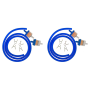 Gas Fuel Filter Hose With Clips For Chinese GY6 Compatible With Universal