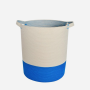 Large Floor Basket - Ocean Blue