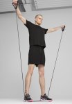 Puma M Tad Essentials Heather Cat Tee Cf Small Cat - Black Heather