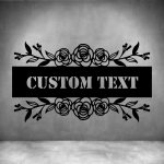FRAM E 2 With Custom Text - 300MM Matt Gold