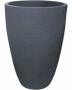 Japi JVOM30C 30 In. Modern Conic Planter - Charcoal