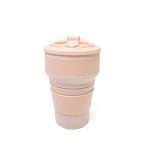 Modern Foldable Silicone Drinking Travel Cup - 500ML