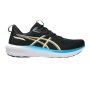 ASICS GT-1000 14 Men's Running Shoe - Black/yamabuki - UK7-5