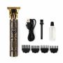 Professional Outline Trimmer Zero Gap USB Antique Brass Gold Buddha