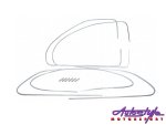 Vw Beetle 58-64 Window Trim Set With Clips - Autostyle Motorsport South Africa