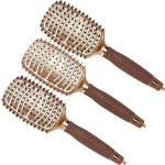 Olivia Garden Nanothermic Ceramic & Ion Flex Paddle Brush Collection