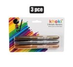 Marker Metallic 3PCE Gold silver bronze Marketplace Brits Bros