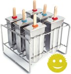 Reusable Stainless Steel Ice Cream Popsicle Moulds Stainless Steel Kitchen Scoop