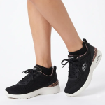 Skechers Skech-air Dynamight - Wild Lead - Black - 8