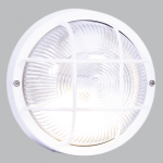 Round Grid Pvc Bulkhead – Black white IP44 Es