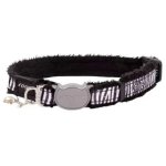CAT Rogz Fashion Safety Release Small Collar - Zebra Waggs Online Pet Shop