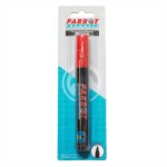 Marker Permanent Bullet Carded Red Pack 20