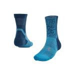 Under Armour Ua Unisex Armourdry Run Crew Socks Blue Note - M