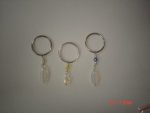 Opalite Assorted Keyring White B179