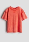 Keith Haring X : Washed-look T-Shirt - Light Red