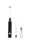 Zs - Rechargeable Portable 2 In 1 Milk Frother - White