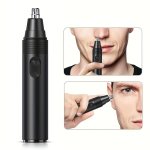 1PC Nose Hair Trimmer Professional Painless Nose And Ear Hair Trimmer For Women Men Stainless Steel Head Nose Hair Remover Mute