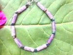 Amethyst Bead Stone Bracelet APR47