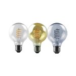 OL-G80-5W-D- 5W LED Filament E27 - Various Colours - Gold