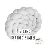 Cot Bumper Braided 3 Strand Custom Design