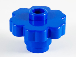 Parts Plant Flower 2 X 2 Rounded - Open Stud 4728 - Blue