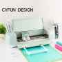 Cyfun Design Cutting Mat Support Extension Tray Compatible With Cricut Maker 3/MAKER Explore Air 2 & Explore 3 Diy Craft Stencil Material Tray Extender