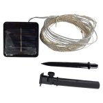 Solar LED String Lights White 100 LED