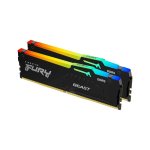 Kingston Fury Beast Rgb DDR5 128GB 2 64 Gb 5600 Mt s CL36 Memory Kit