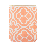 Foil Coral Makeup Bag