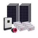 10KW Solar System & 10.3 Kwh Lithium Storage