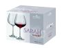 Bohemia Crystal Sarah Waterfall Red Wine Glasses 710ML 6PK