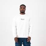 Old School Script Crew Neck Sweat-cloud Dancer - 4XL