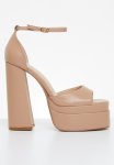 ROBIN-4 Platform Block Heel - Neutral