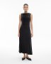 Gathered Jersey Dress