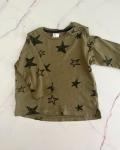 H&m Green Star Long Sleeve T Shirt 6 9M