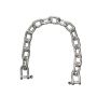 Boxing Bag Hanging Galvanised Chain- 550MM Length -8MM D-shackles