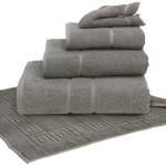 Terry Lustre 525GSM Luxury Range - Various Colours & Sizes - Face Cloth 32CM X 32CM Cement