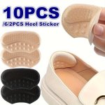 2 6 10PCS Heel Sticker Anti-drop Heel High Heel Shoes Heel Anti-wear Foot Sticker Shoes Big Change Small Artifact Loafer Shoes L