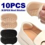 2/6/10Pcs Heel Sticker Anti-Drop Heel High Heel Shoes Heel Anti-Wear Foot Sticker Shoes Big Change Small Artifact Loafer Shoes Leather Shoes Half Size Pad