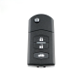 3 Button Smart Key Case Shell Compatible With Mazda 2 3 45 6 RX8