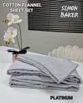 Brushed Cotton Flannel Winter Sheet Sets