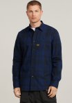 G-star Raw Bristum 2.0 Slim Shirt Ls - Imperial Blue Bold Check