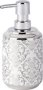 Wenko - Soap Dispenser - Barock Range - Ceramic - White/silver