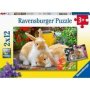 Jigsaw Puzzle - Little Cuddling Time 2 X 12 Piece