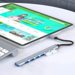 7 In 1 Type C Hub USB 3.0 Docking Station