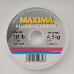 Maxima Fluorocarbon Leader 10LB 04-01-400