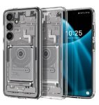 Spigen Samsung Galaxy S24 Premium Ultra Hybrid Case Zero One White