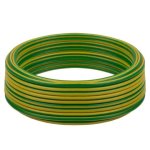 Cable House Wire Green And Yellow 10M 1.5MM